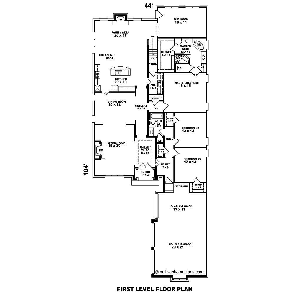 Floor Plan First Story