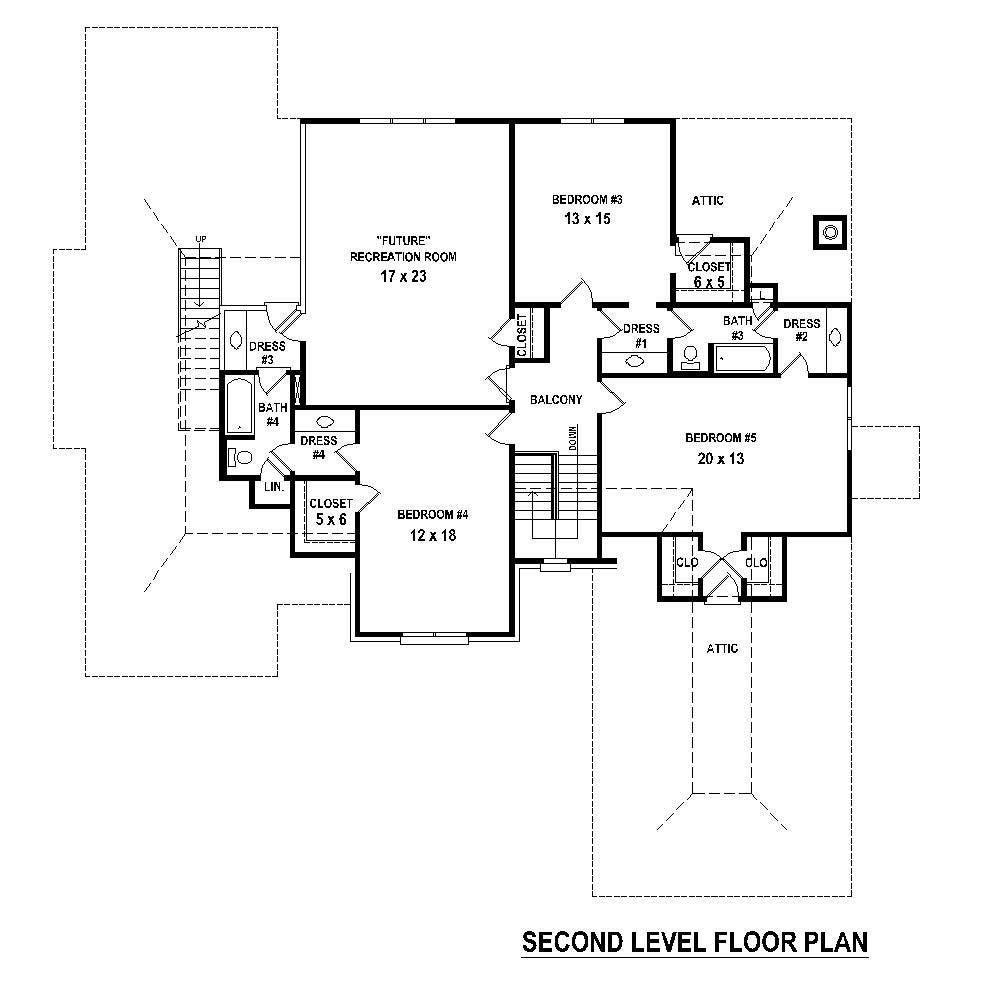Floor Plan Second Story