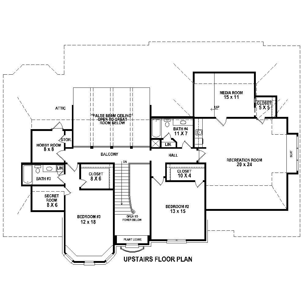 Floor Plan Second Story