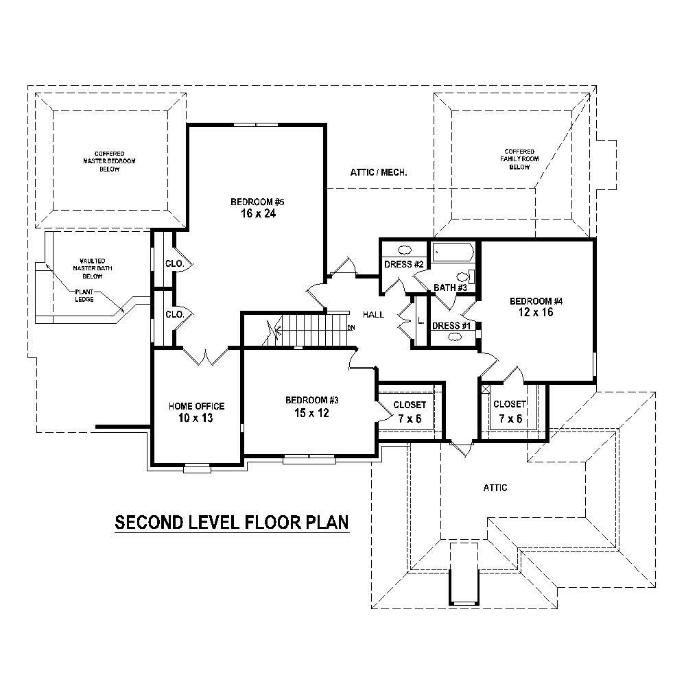 Floor Plan Second Story