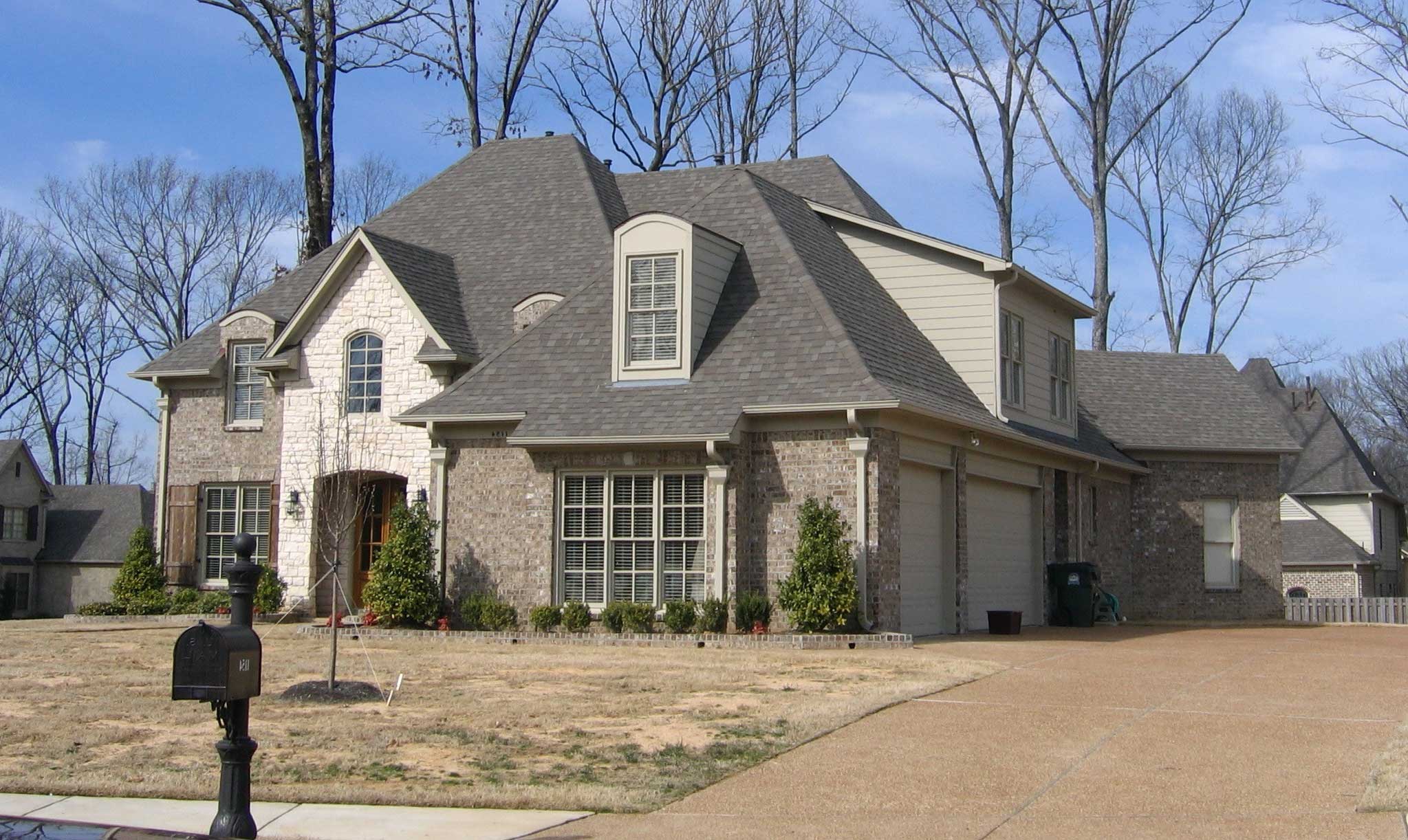 3-Bedroom, 4324 Sq Ft Country House Plan - 170-1739 - Front Exterior