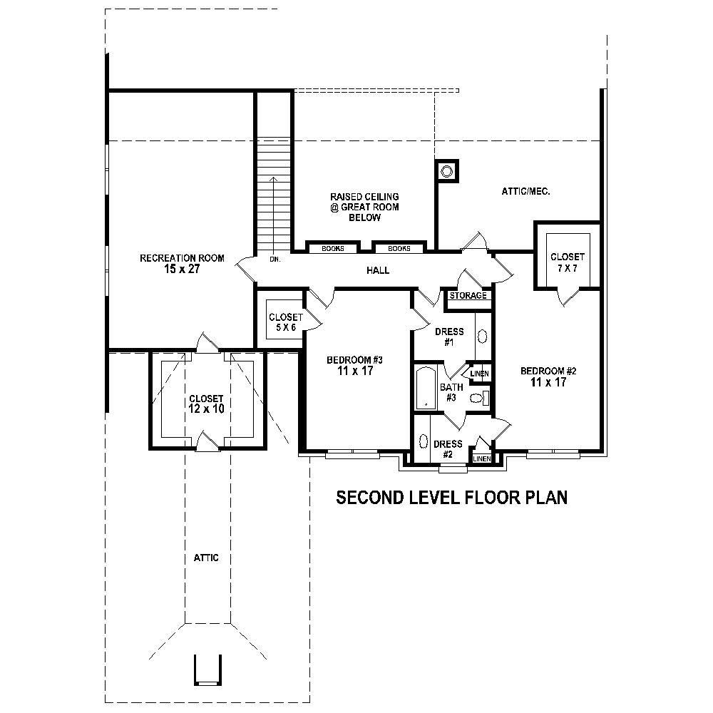 Floor Plan Second Story