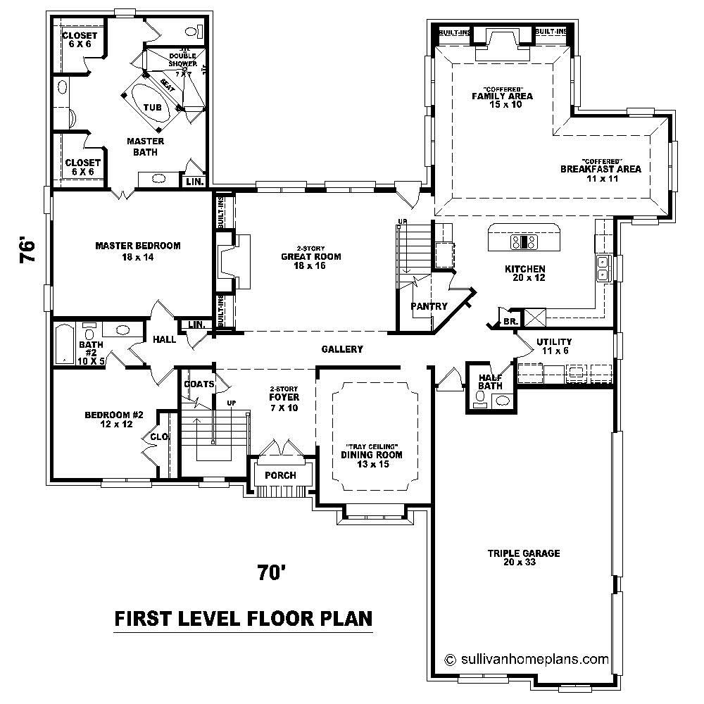 Floor Plan First Story