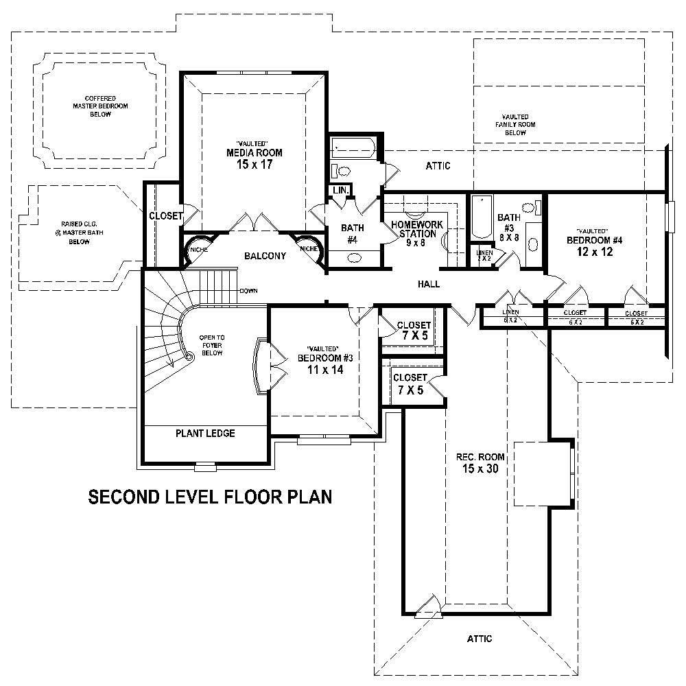 Floor Plan Second Story