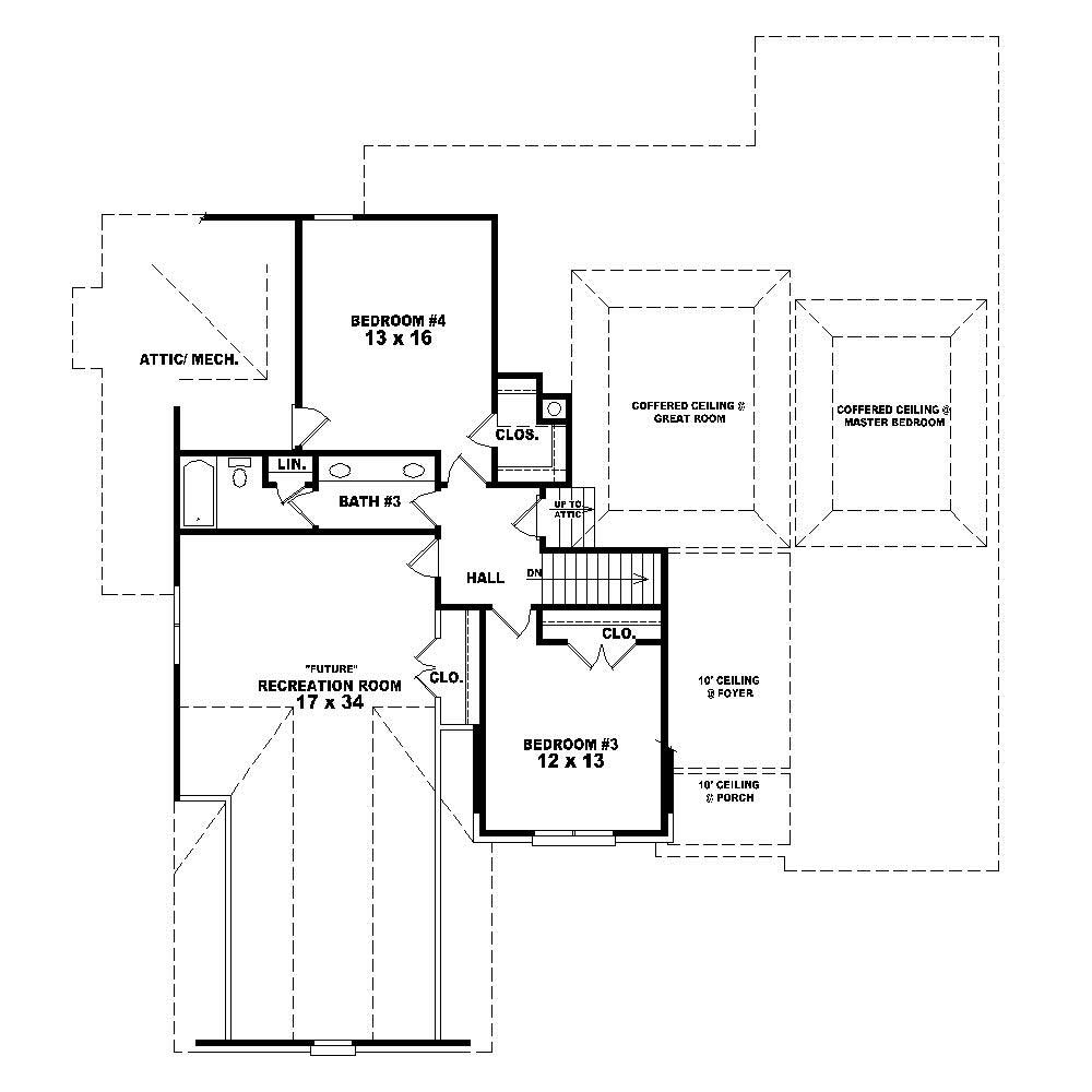 Floor Plan Second Story