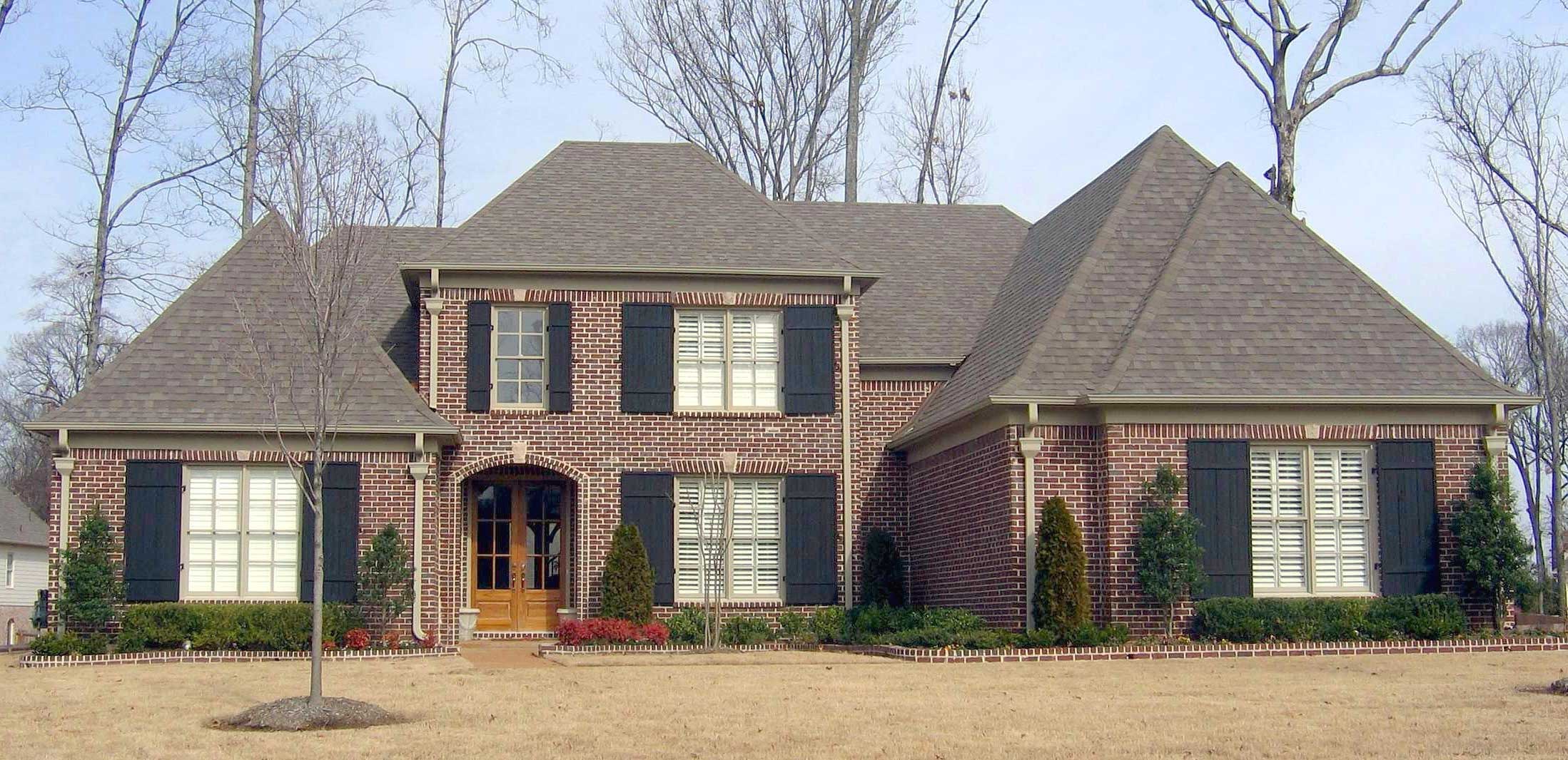 4-Bedroom, 3902 Sq Ft French House Plan - 170-1753 - Front Exterior