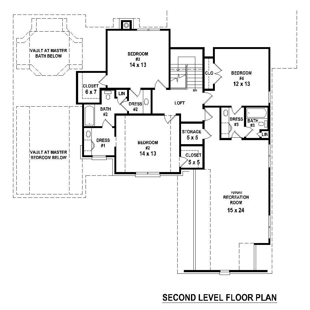 Floor Plan Second Story