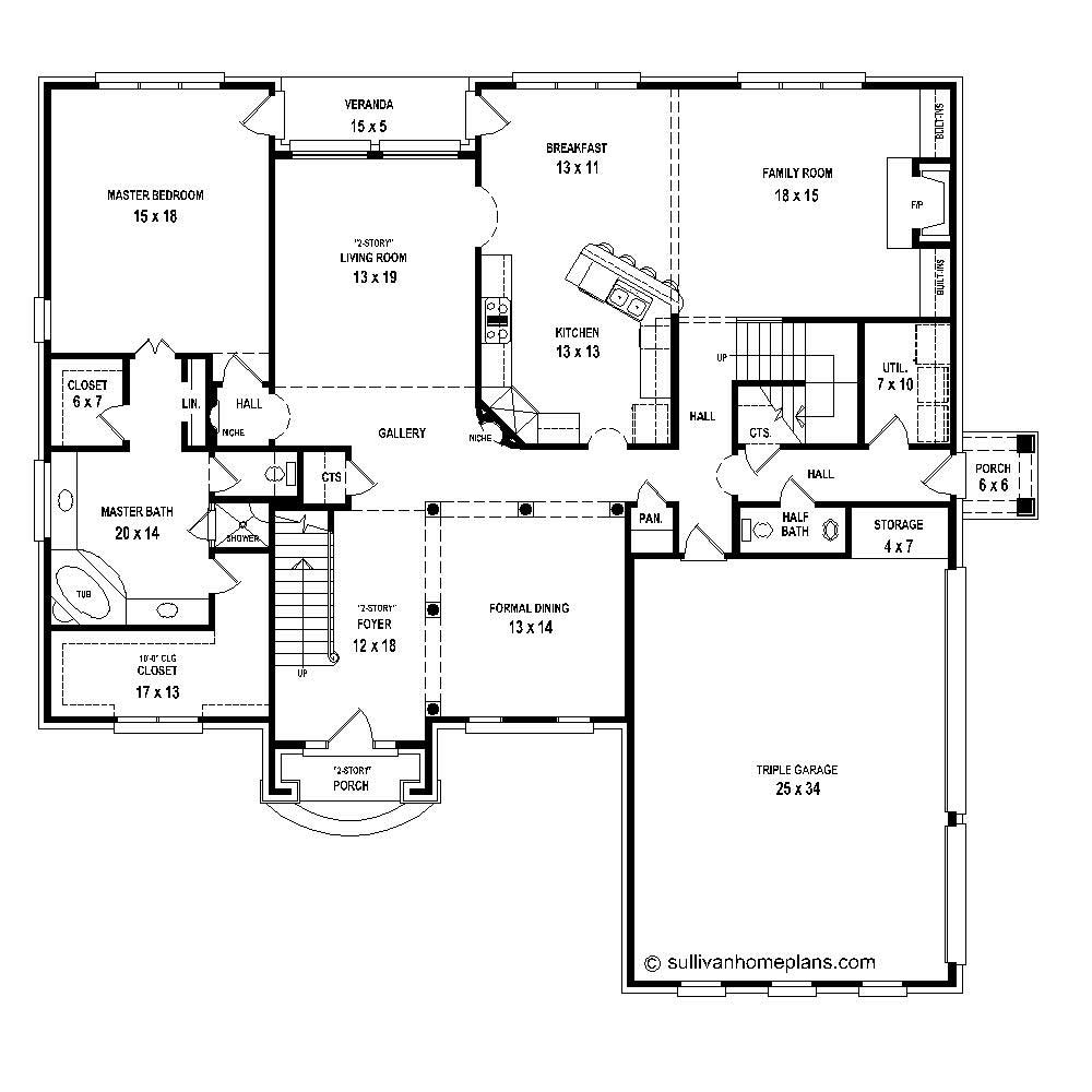 Floor Plan First Story