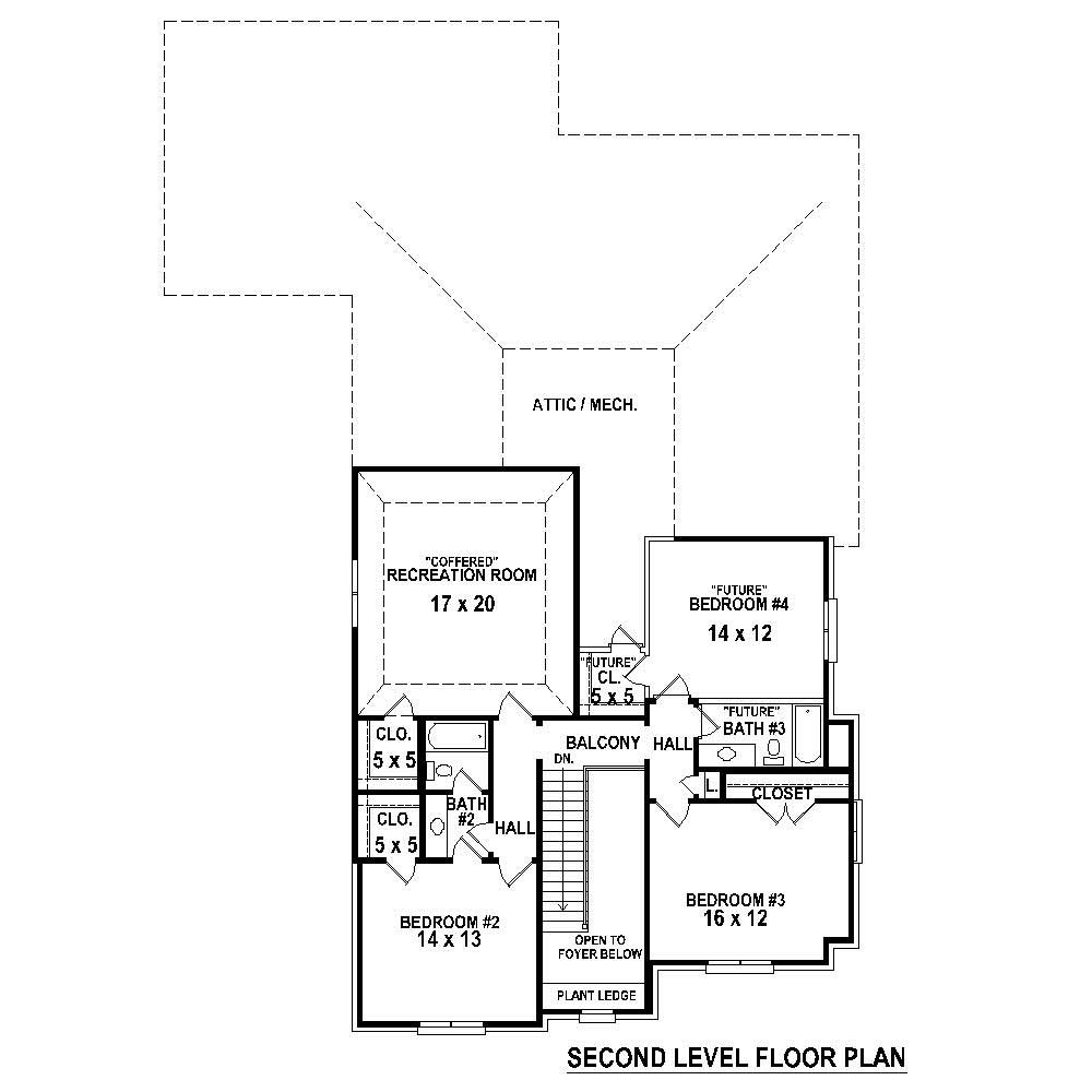 Floor Plan Second Story
