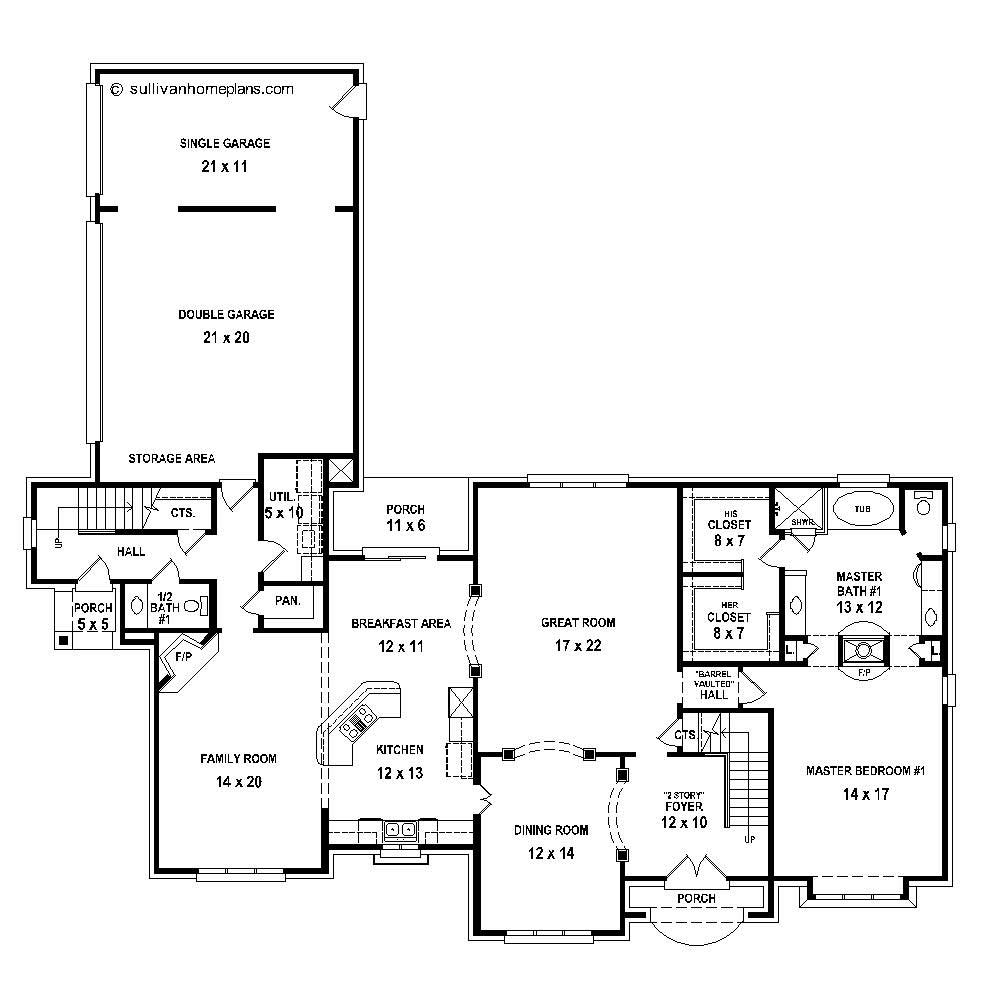 Floor Plan First Story