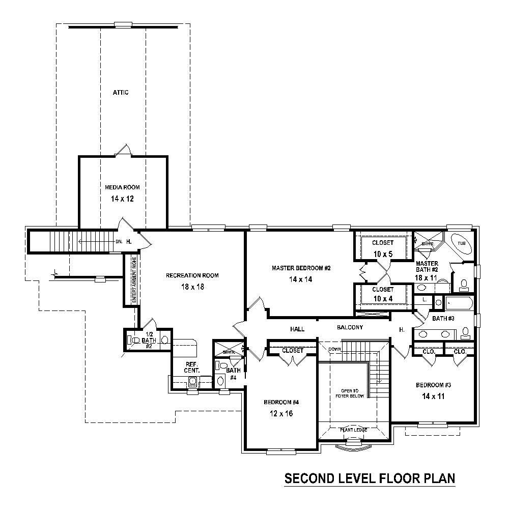 Floor Plan Second Story