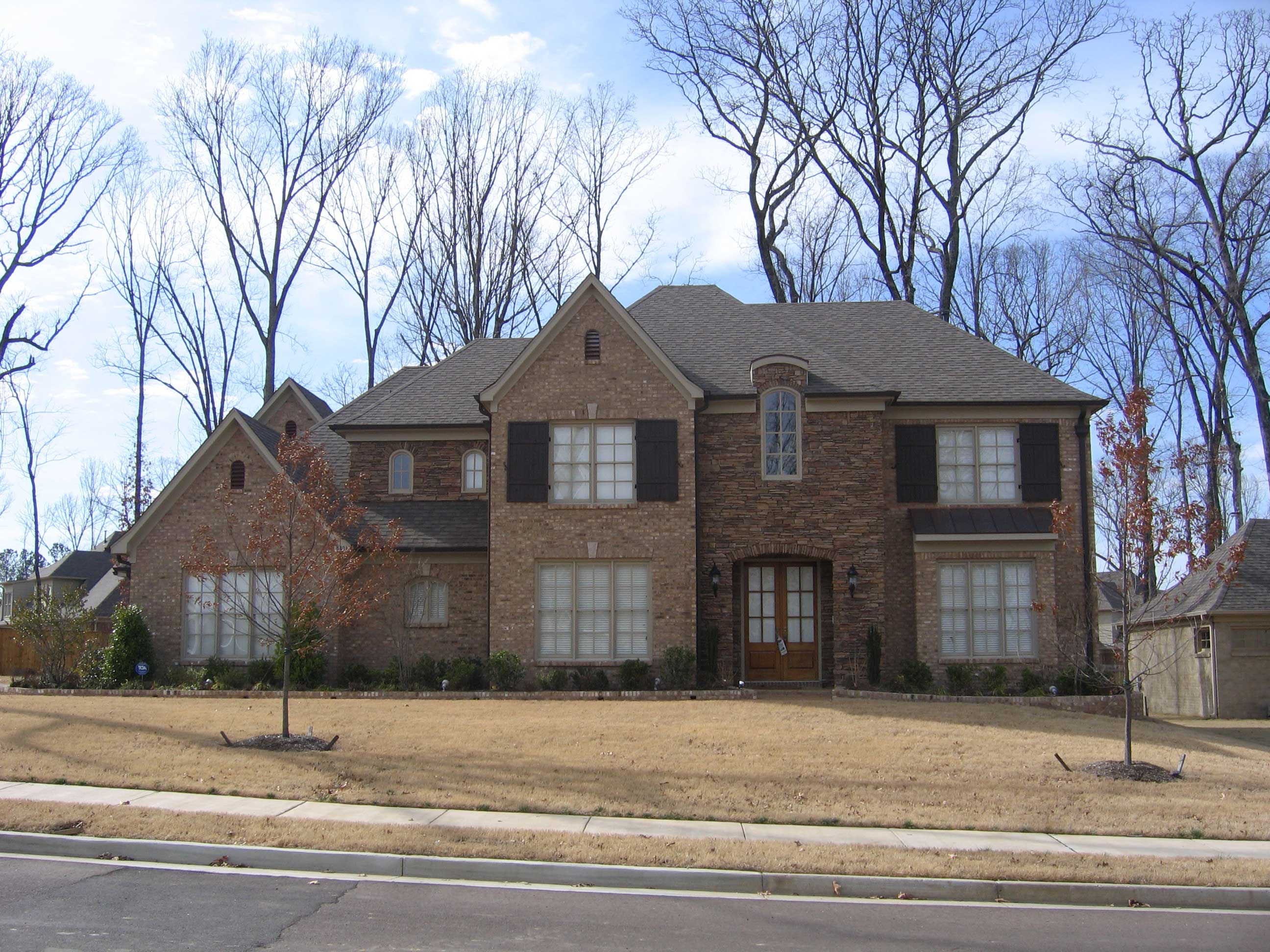 4-Bedroom, 4307 Sq Ft Country House Plan - 170-1765 - Front Exterior