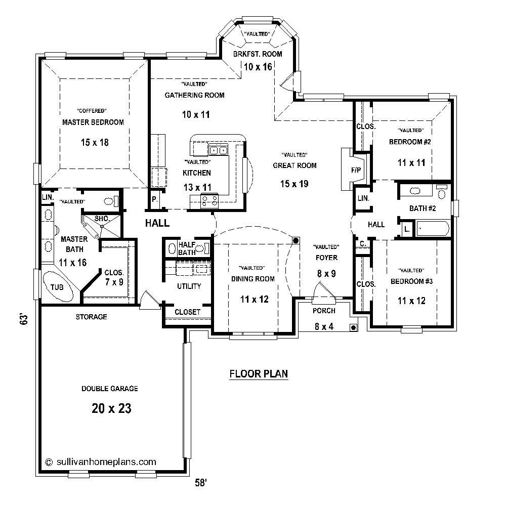 Floor Plan First Story