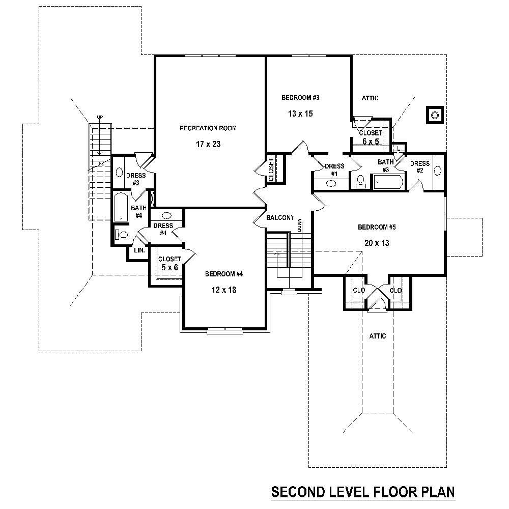 Floor Plan Second Story
