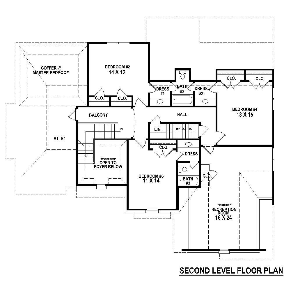 Floor Plan Second Story