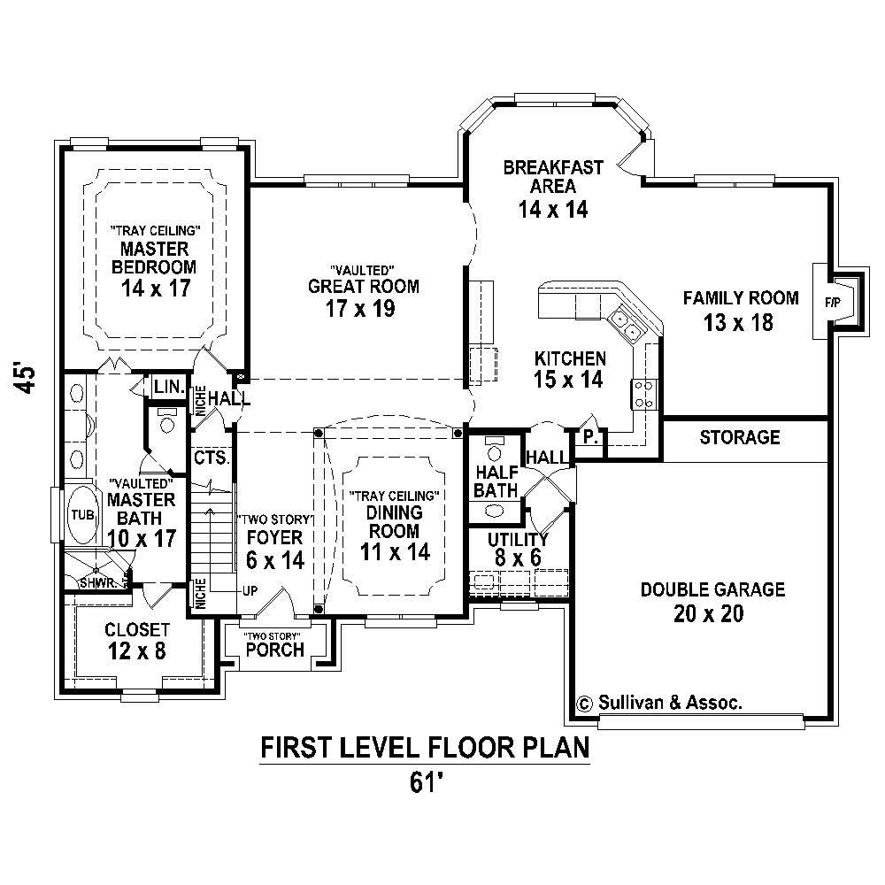 Floor Plan First Story