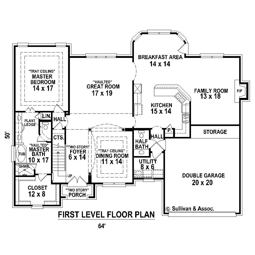 Floor Plan First Story