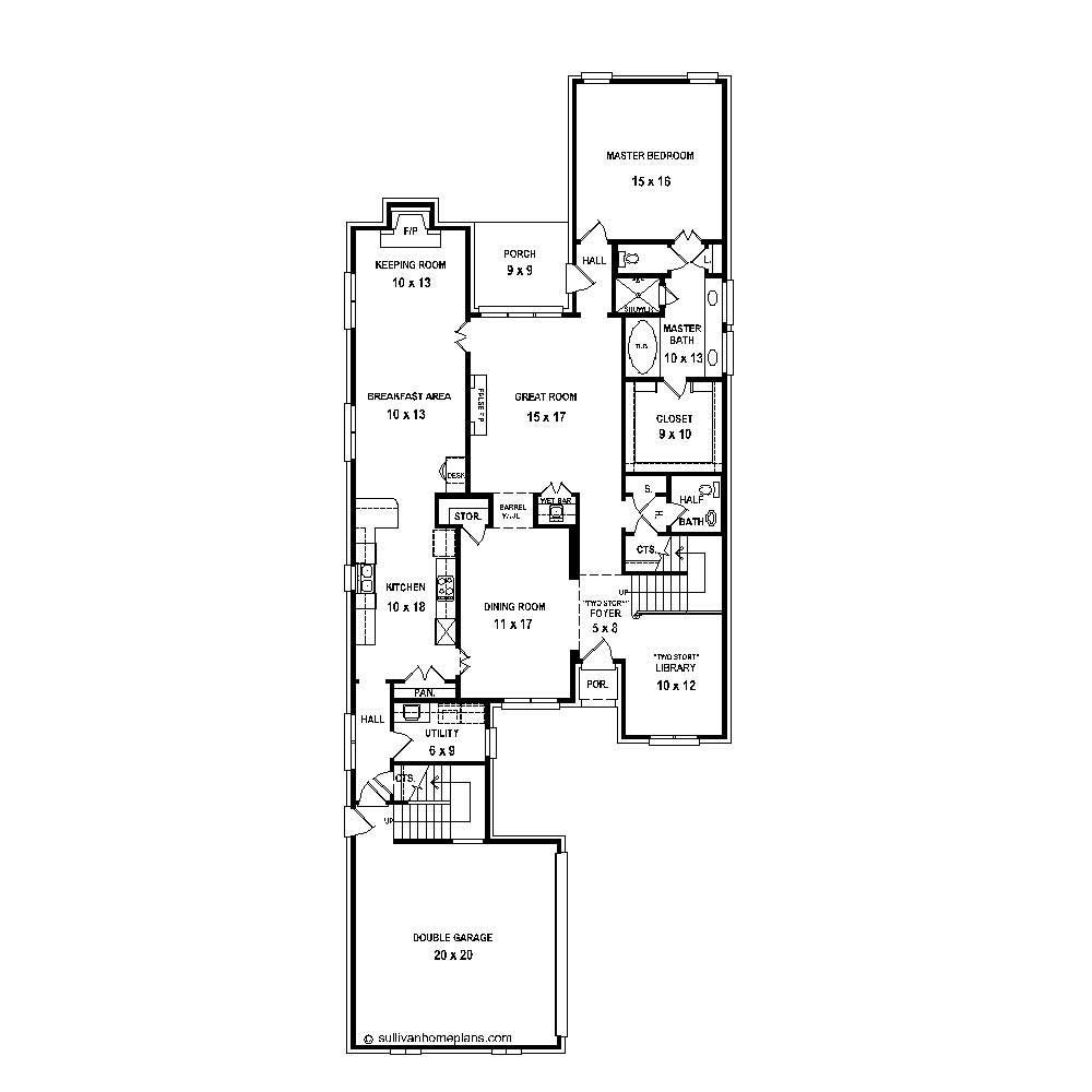 Floor Plan First Story