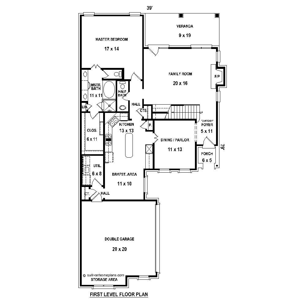 Floor Plan First Story