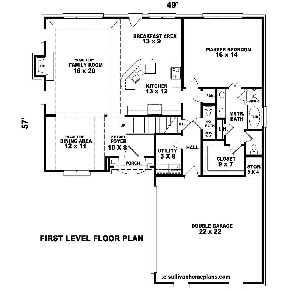 Floor Plan First Story