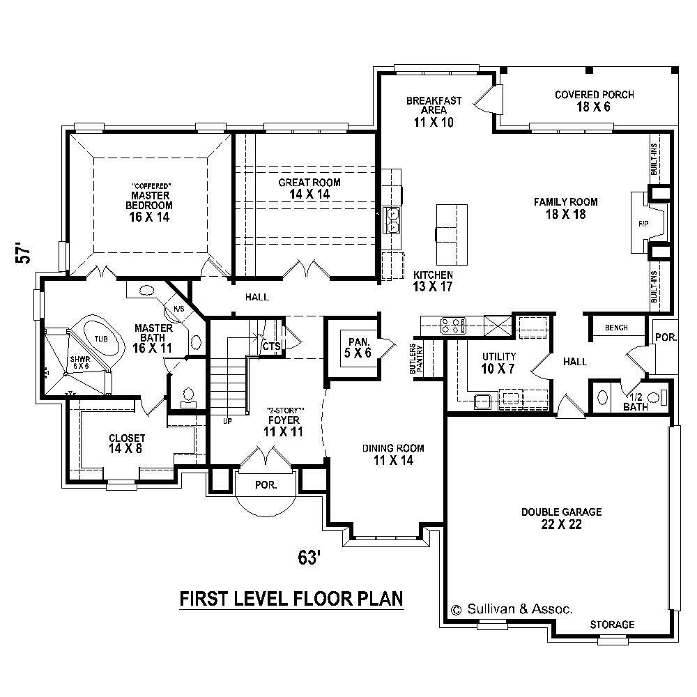 Floor Plan First Story
