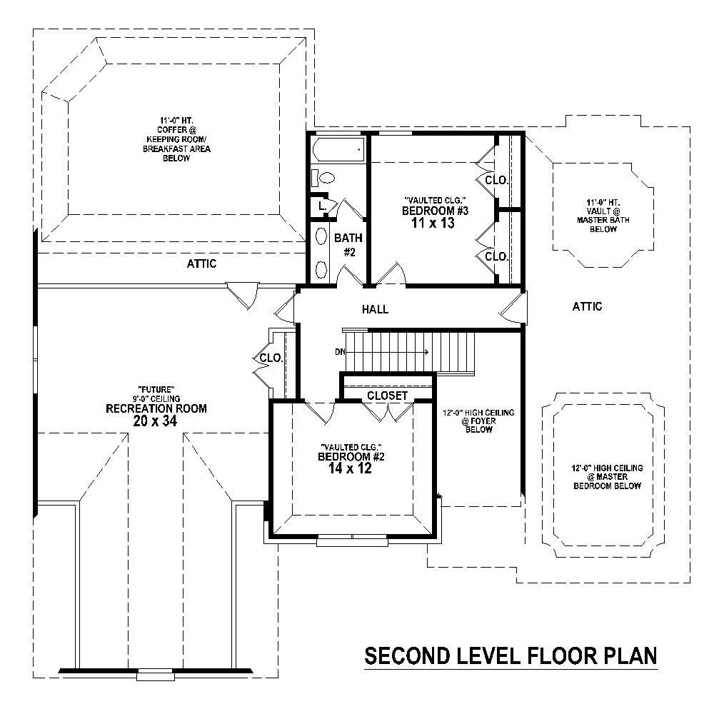 Floor Plan Second Story