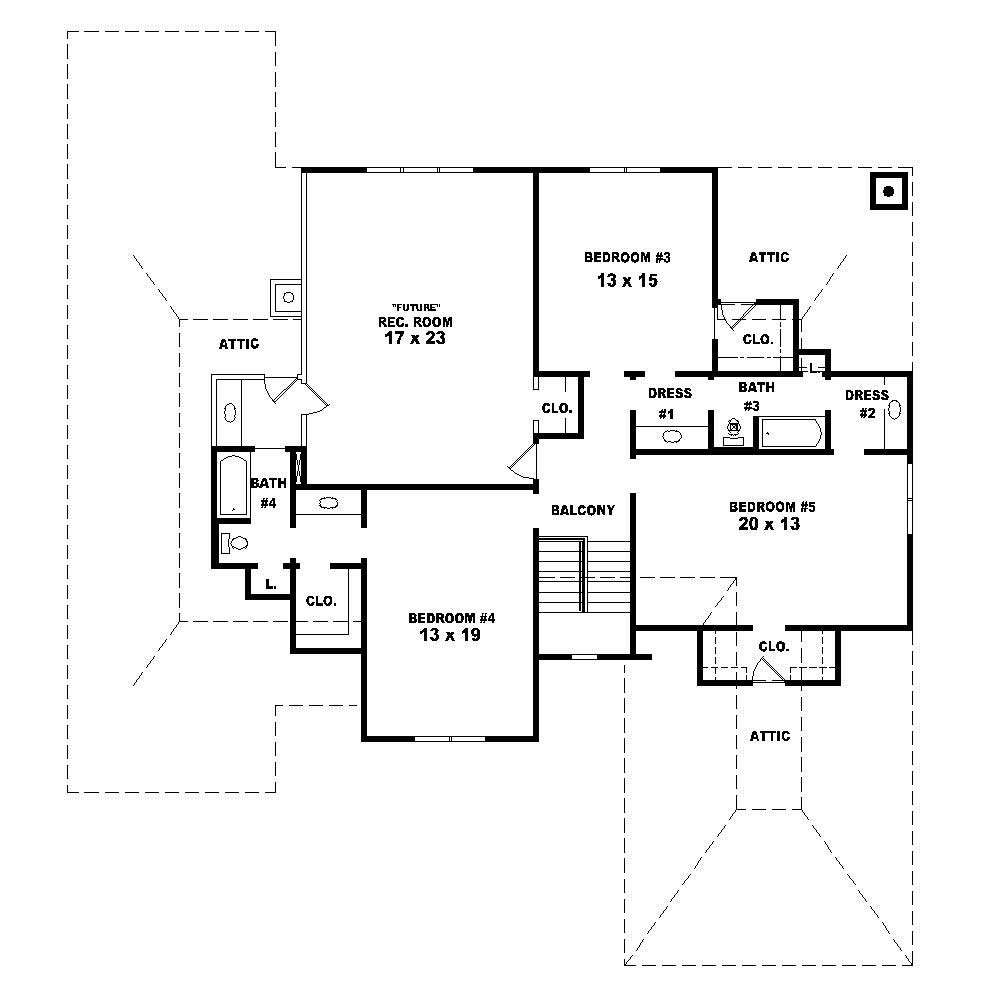 Floor Plan Second Story