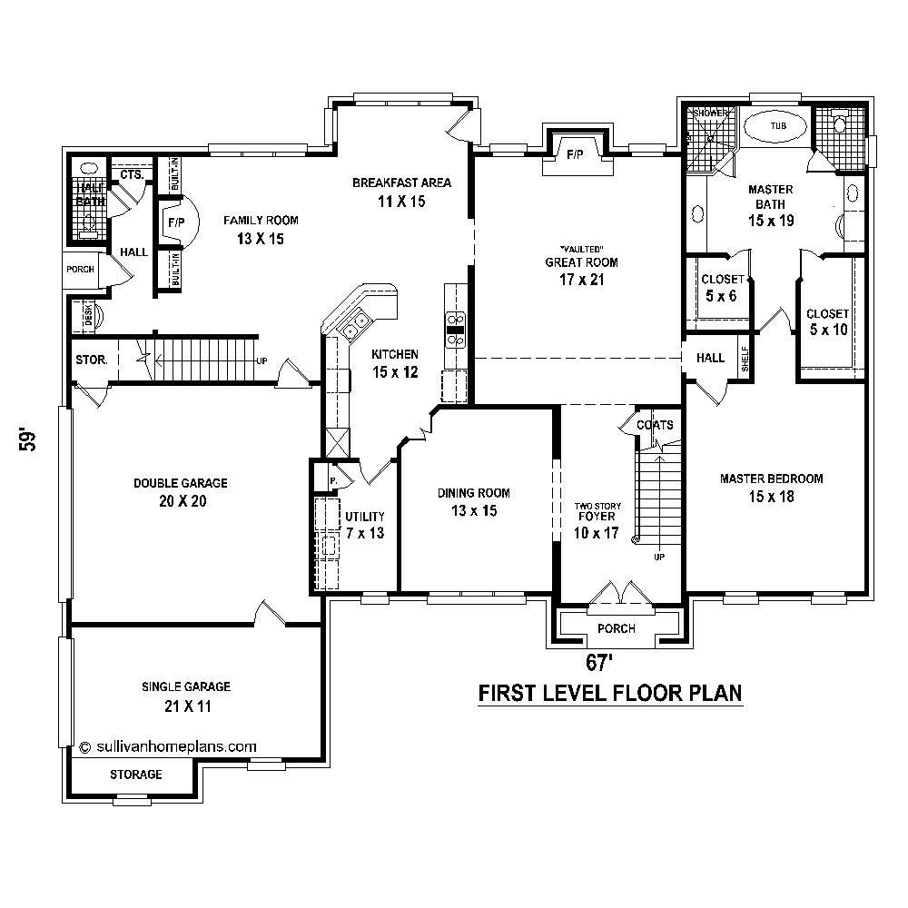 Floor Plan First Story