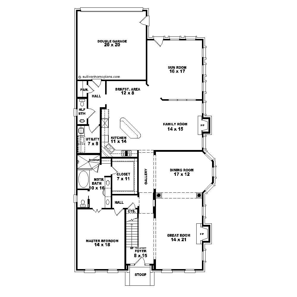 Floor Plan First Story