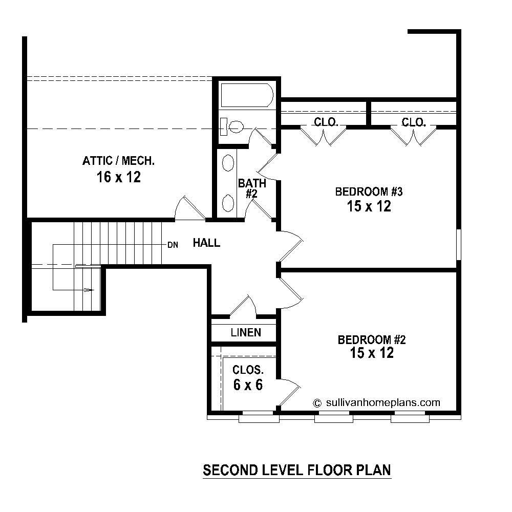 Floor Plan Second Story