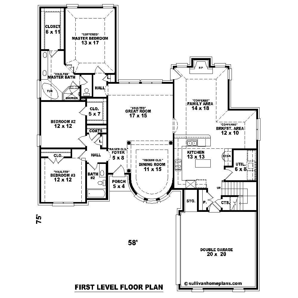 Floor Plan First Story