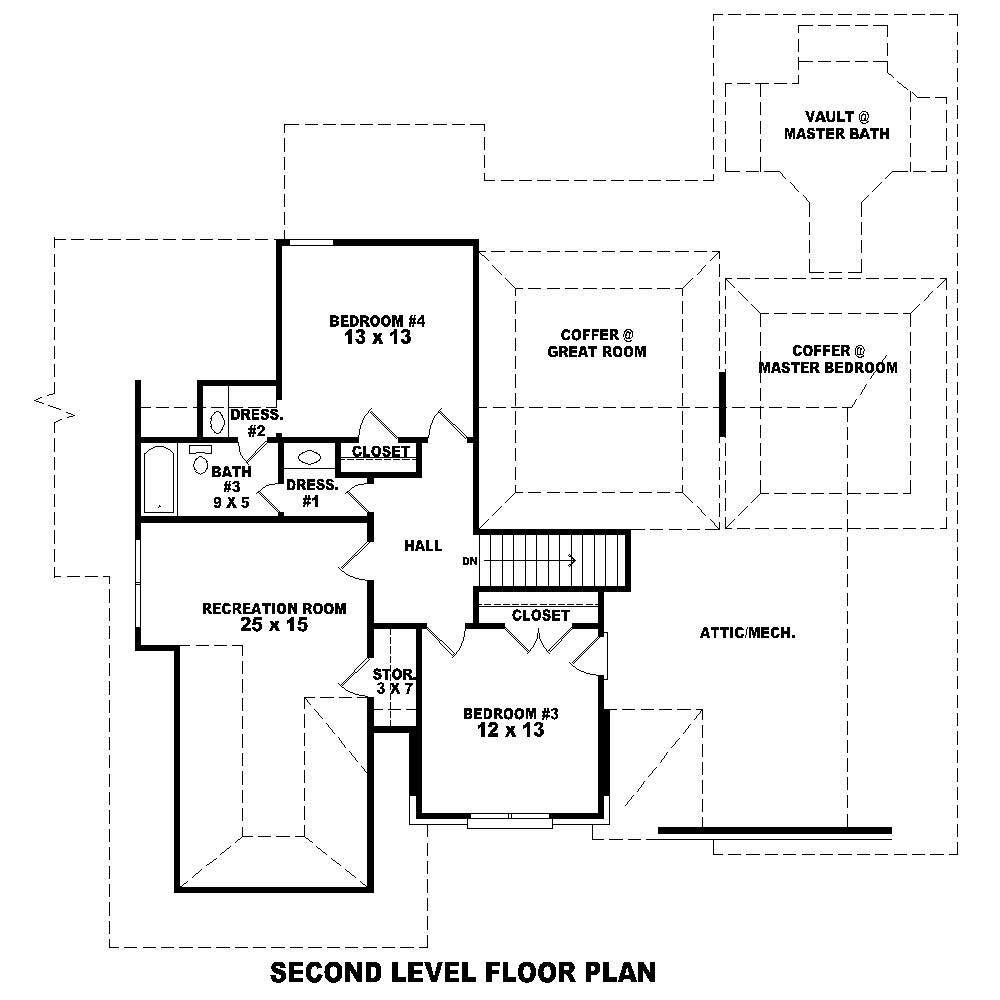 Floor Plan Second Story