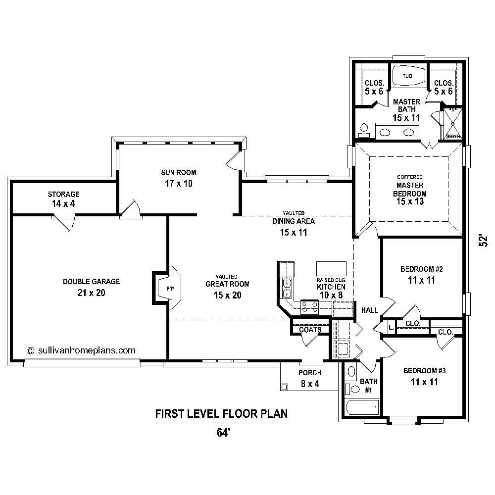Floor Plan First Story