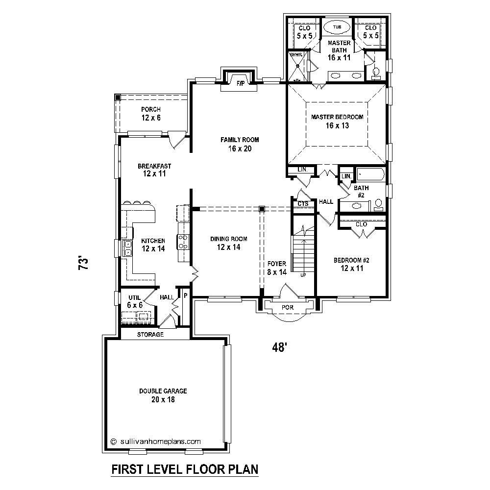 Floor Plan First Story