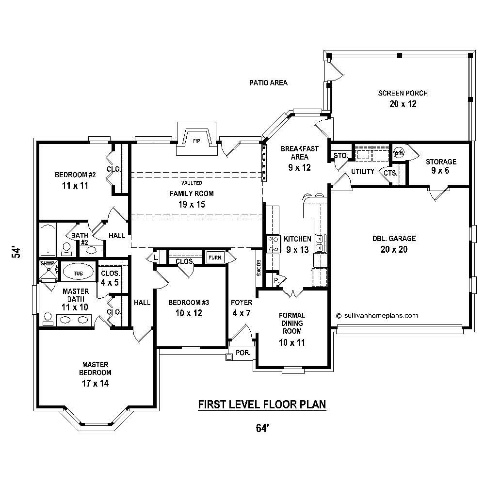 Floor Plan First Story