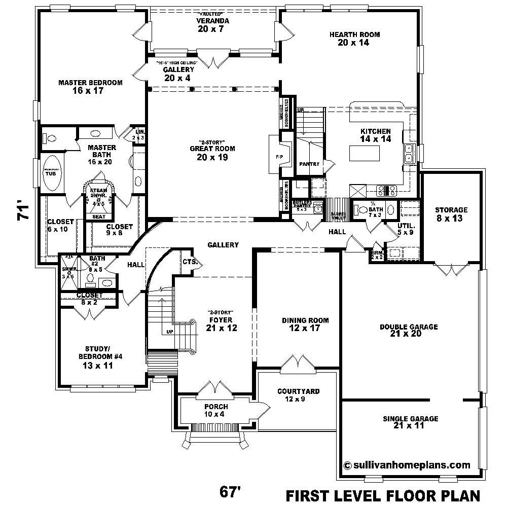 Floor Plan First Story