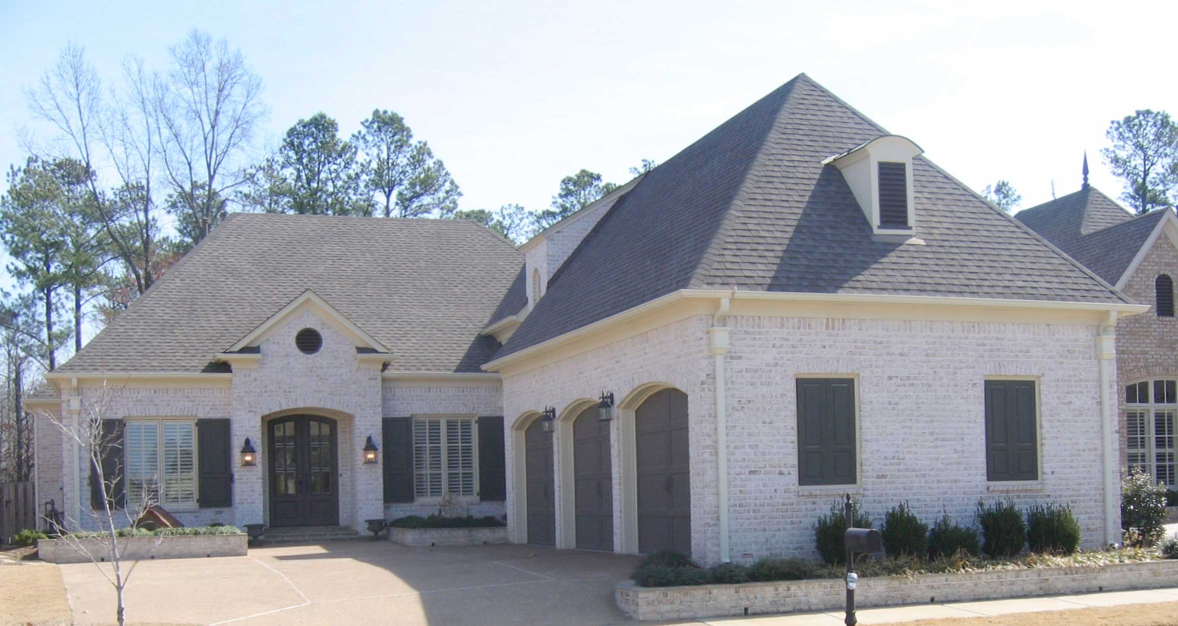 3-Bedroom, 3107 Sq Ft French House Plan - 170-1841 - Front Exterior