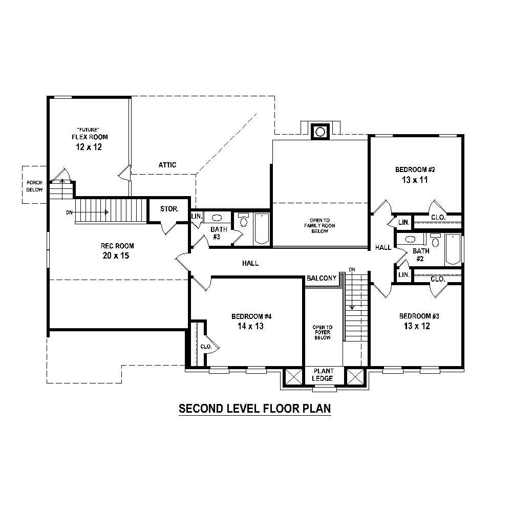 Floor Plan Second Story