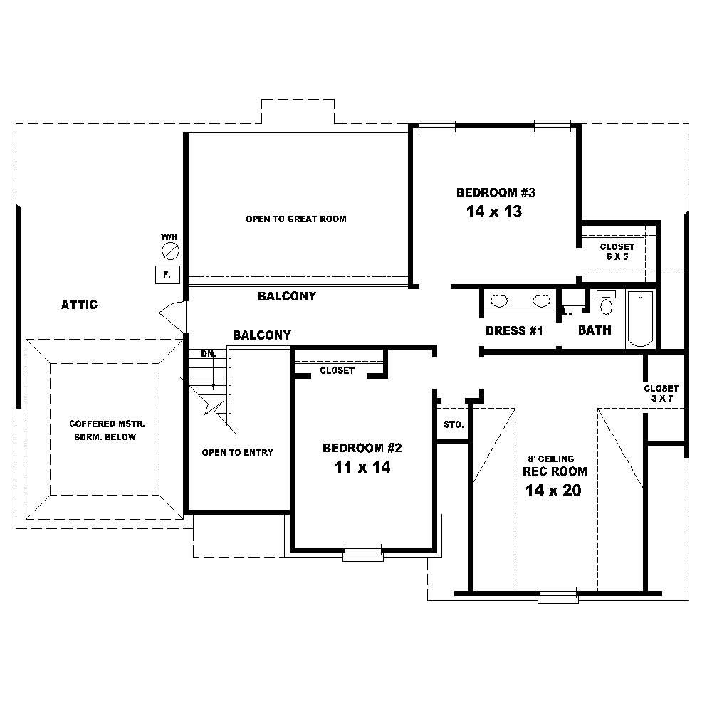 Floor Plan Second Story
