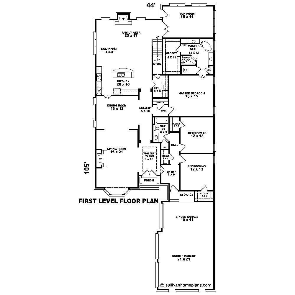 Floor Plan First Story