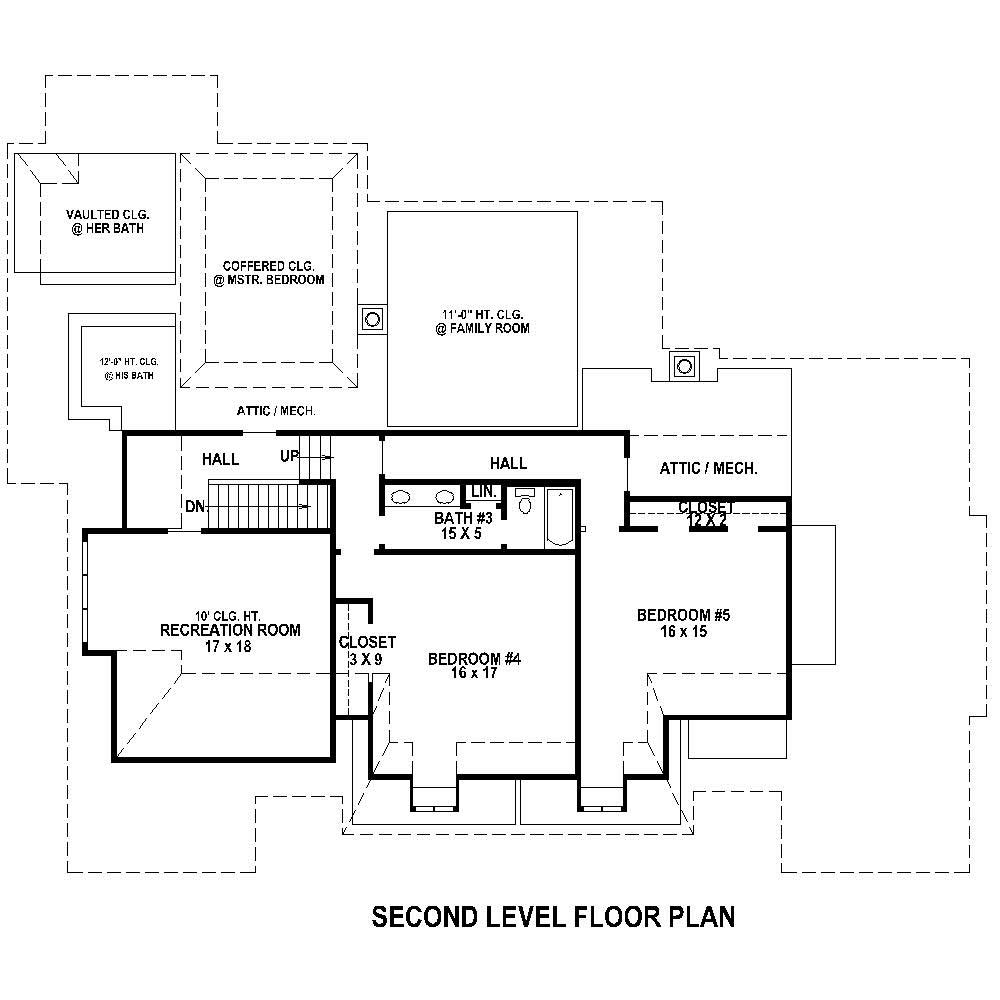 Floor Plan Second Story