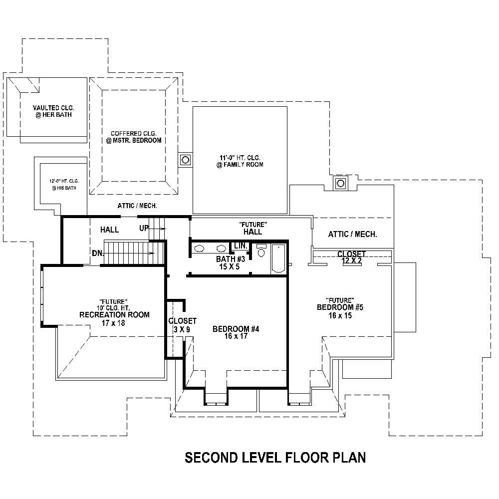 Floor Plan Second Story