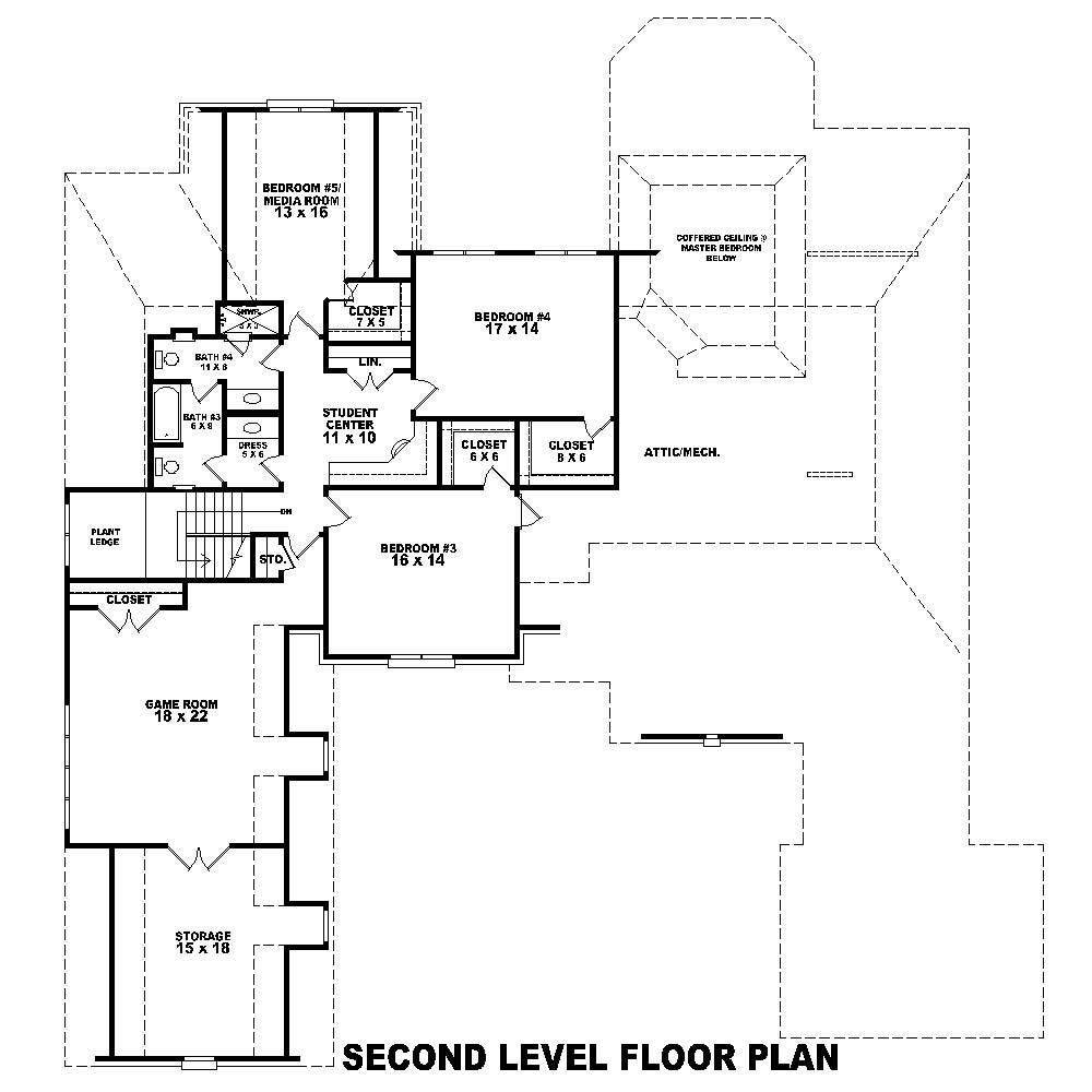 Floor Plan Second Story
