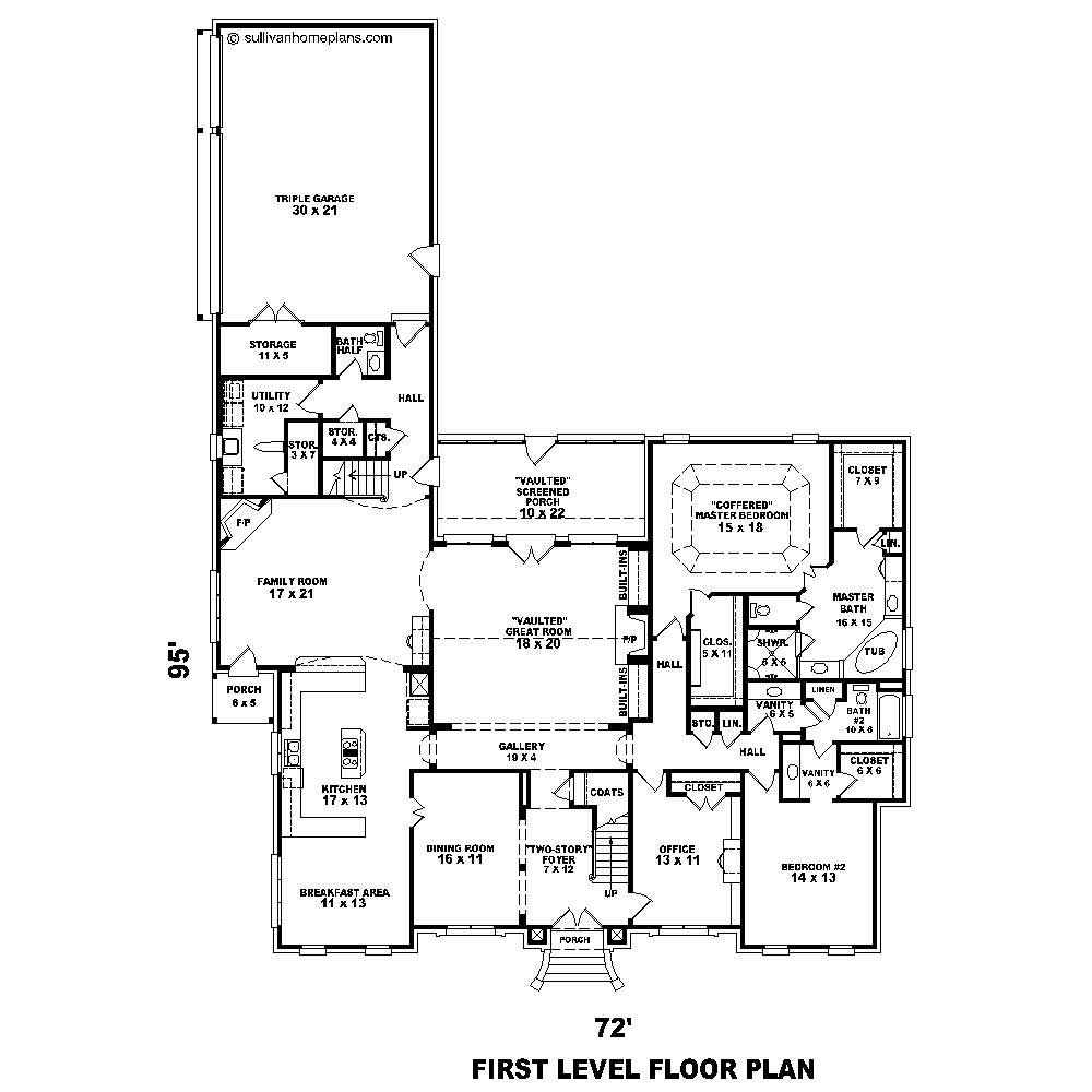 Floor Plan First Story
