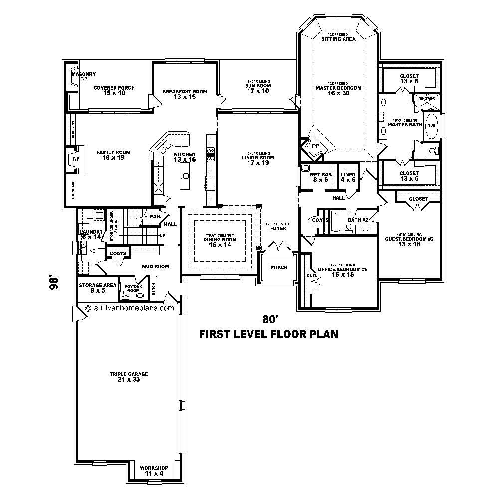 Floor Plan First Story
