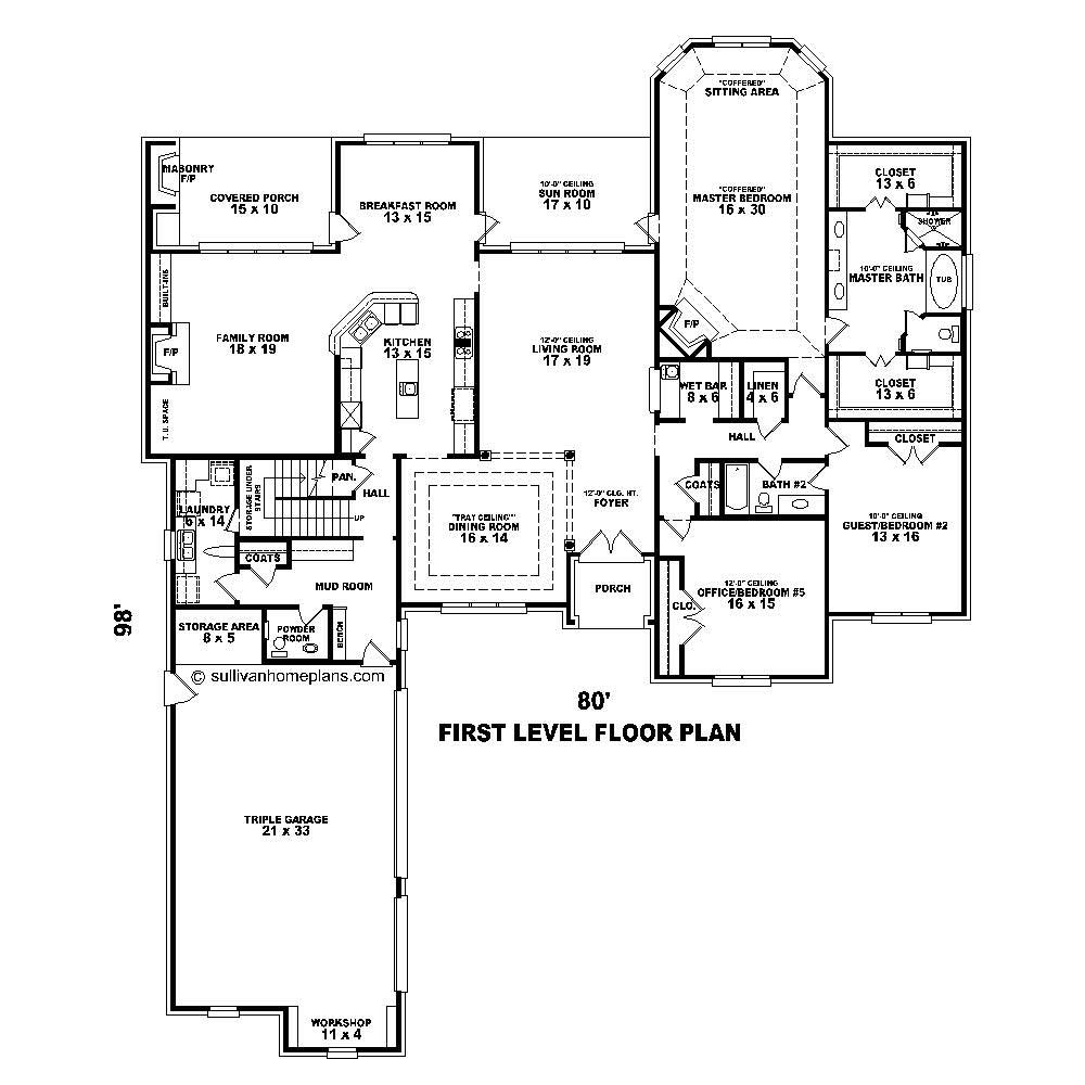Floor Plan First Story