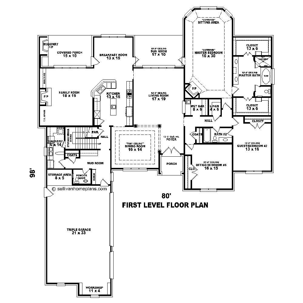 Floor Plan First Story
