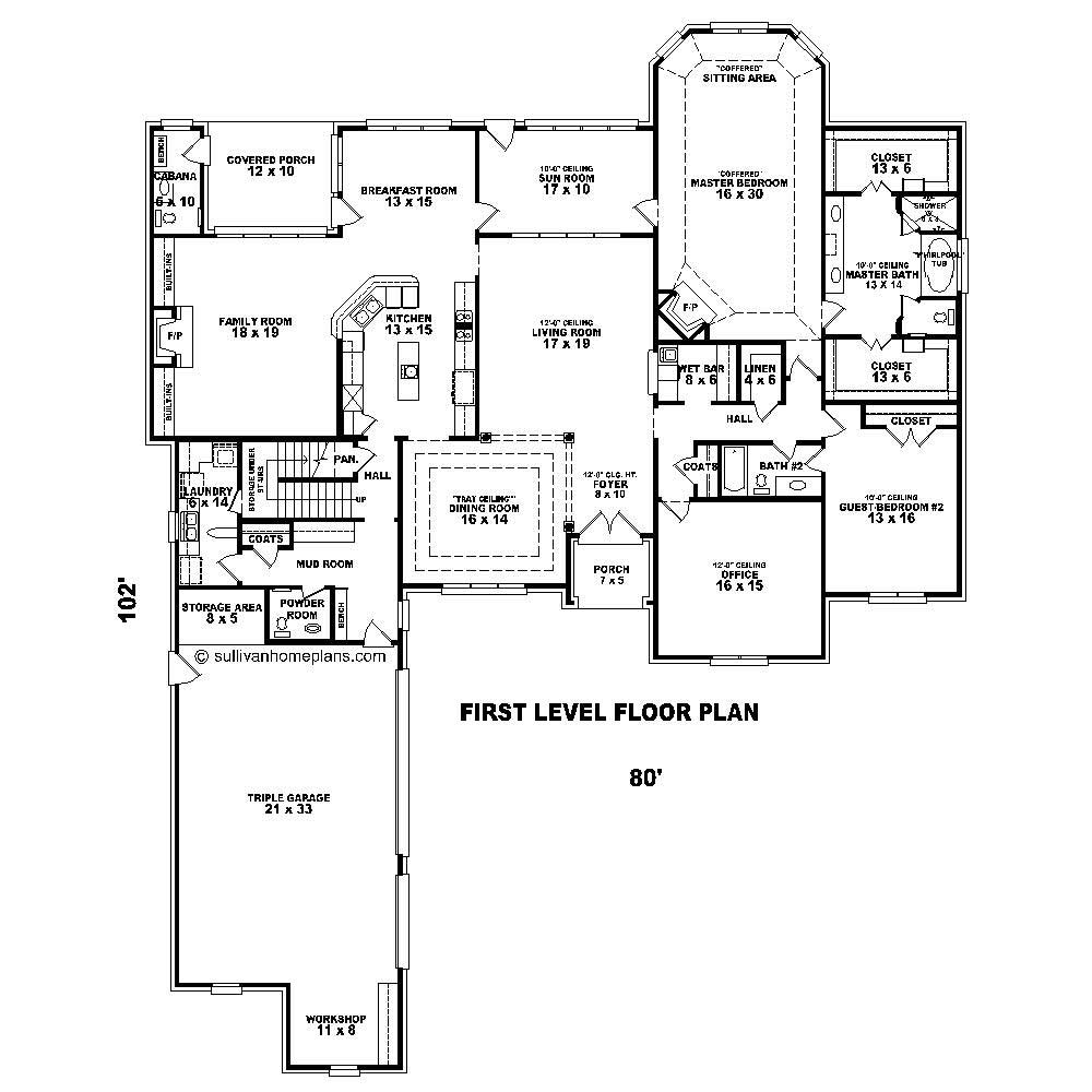 Floor Plan First Story