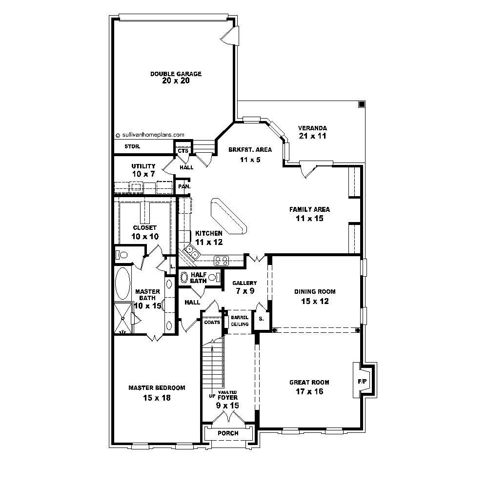 Floor Plan First Story