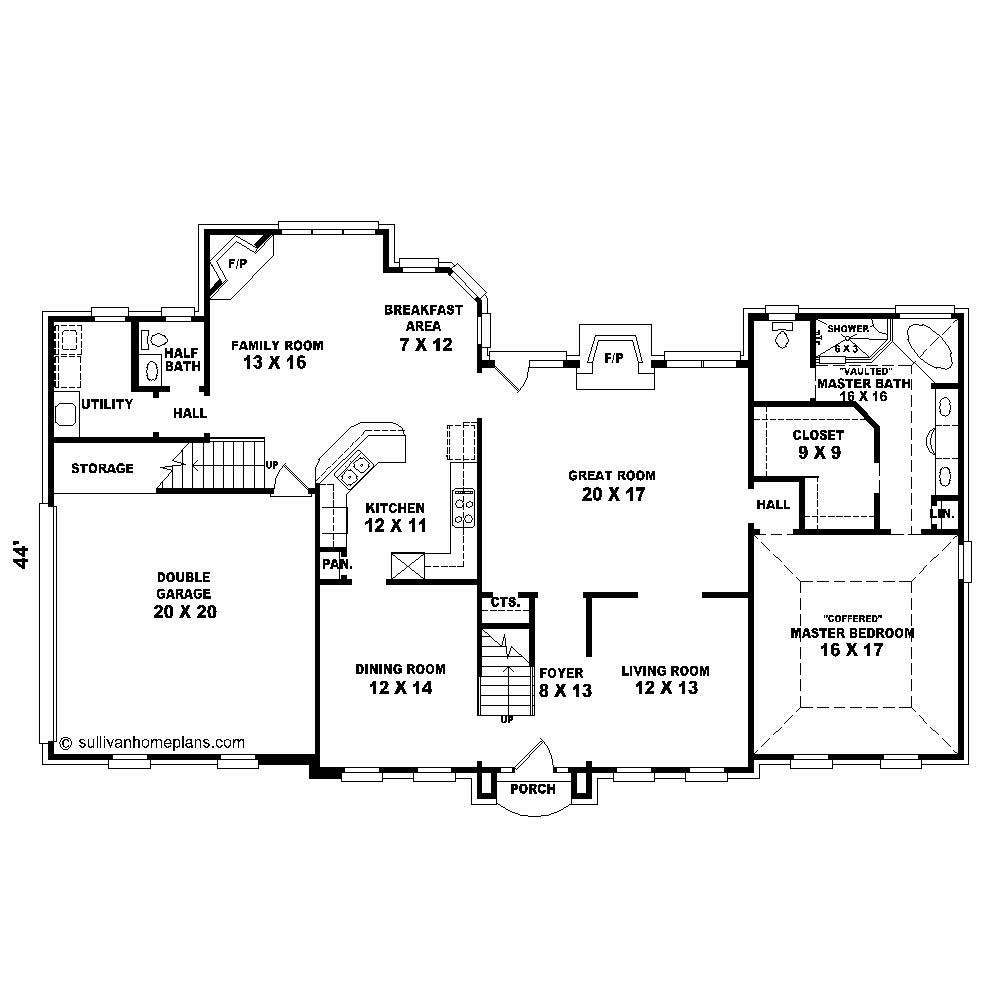 Floor Plan First Story